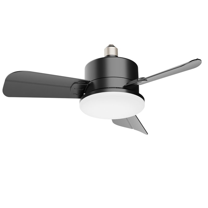 2024 Home LED Quiet 17 inch Ceiling Fan With Light Ventilador Bedroom Remote Control