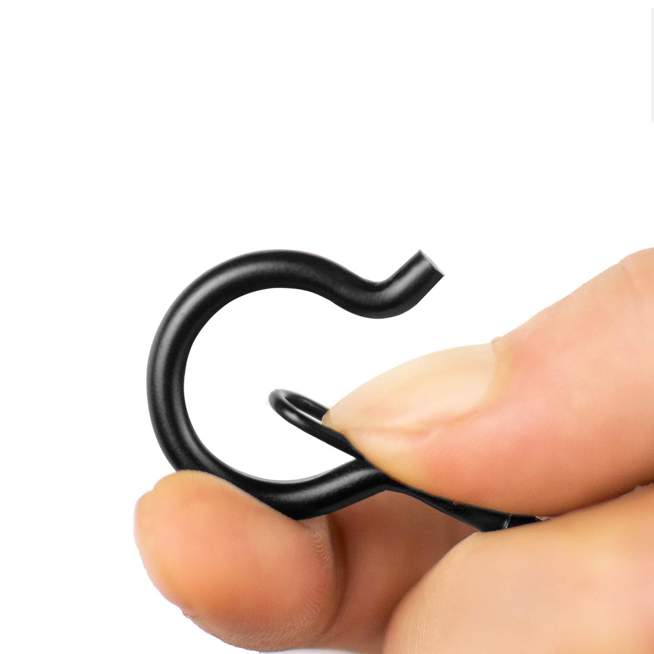 Outdoor Wall Hanging Hook Black Iron Q-Hanger Ceiling Buckle Screw Christmas Lights Cup Bag Wind Bathroom Wardrobe
