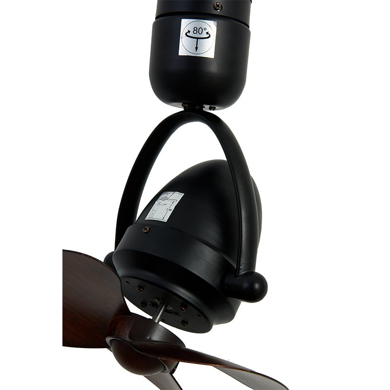 Moving head small ceiling fan 12-inch mini corridor study kitchen bar wall-mounted dual-purpose large air volume ceiling fan
