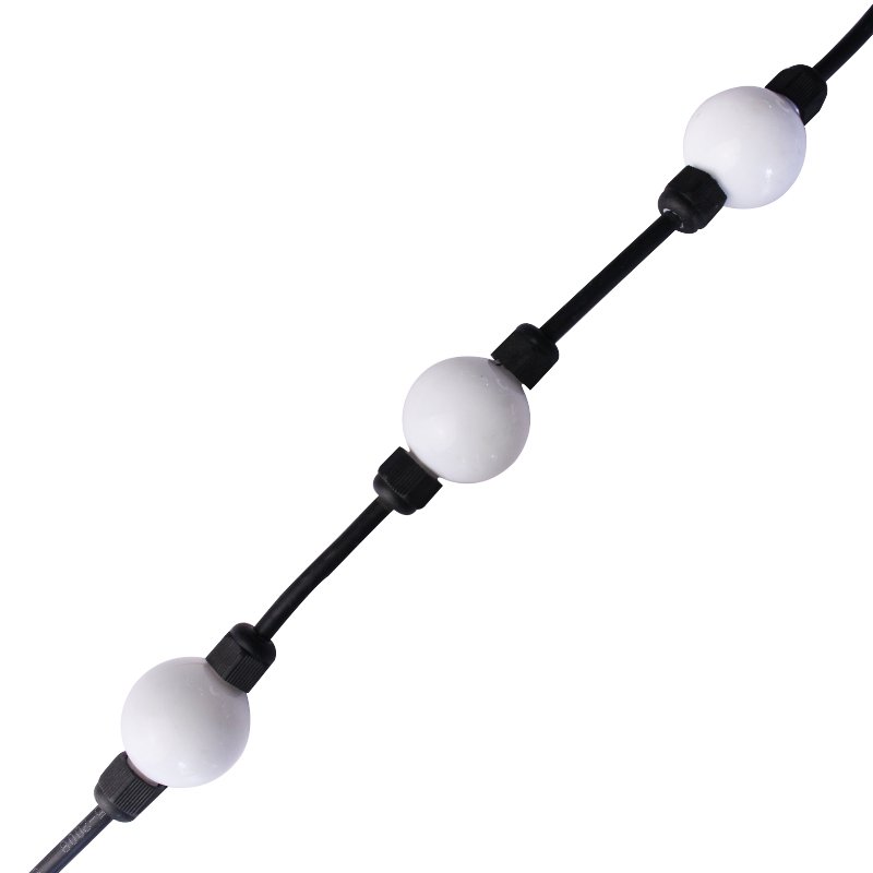 LCL Stage Disco milky ball Outdoor DMX Led string Light RGB Curtain Lighting Festoon Lighting