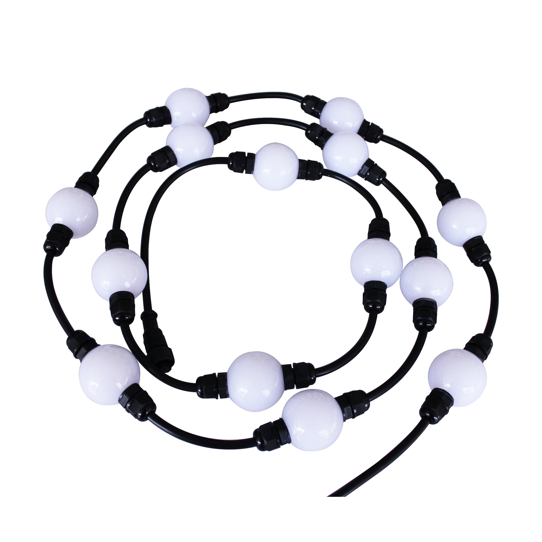 LCL Stage Disco milky ball Outdoor DMX Led string Light RGB Curtain Lighting Festoon Lighting