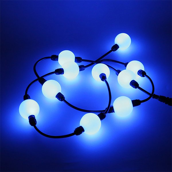 LCL Stage Disco milky ball Outdoor DMX Led string Light RGB Curtain Lighting Festoon Lighting
