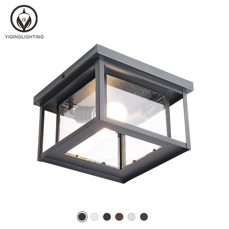 Modern Design Interior Exterior Ceiling Light For Living Room Panel Light Aluminum Round Ceiling Lamp