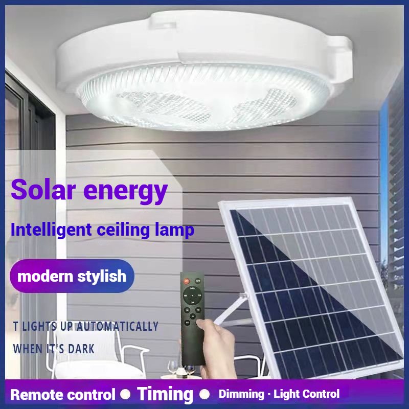 Hight Quality Low Price 72/132/260LED Solar Wall Lamps Indoor Household Use Solar Ceiling Light