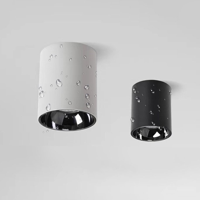 High Quality IP65 Waterproof Down light 9w 12w 15w Round Aluminum Surface Mounted Cob Led Downlight