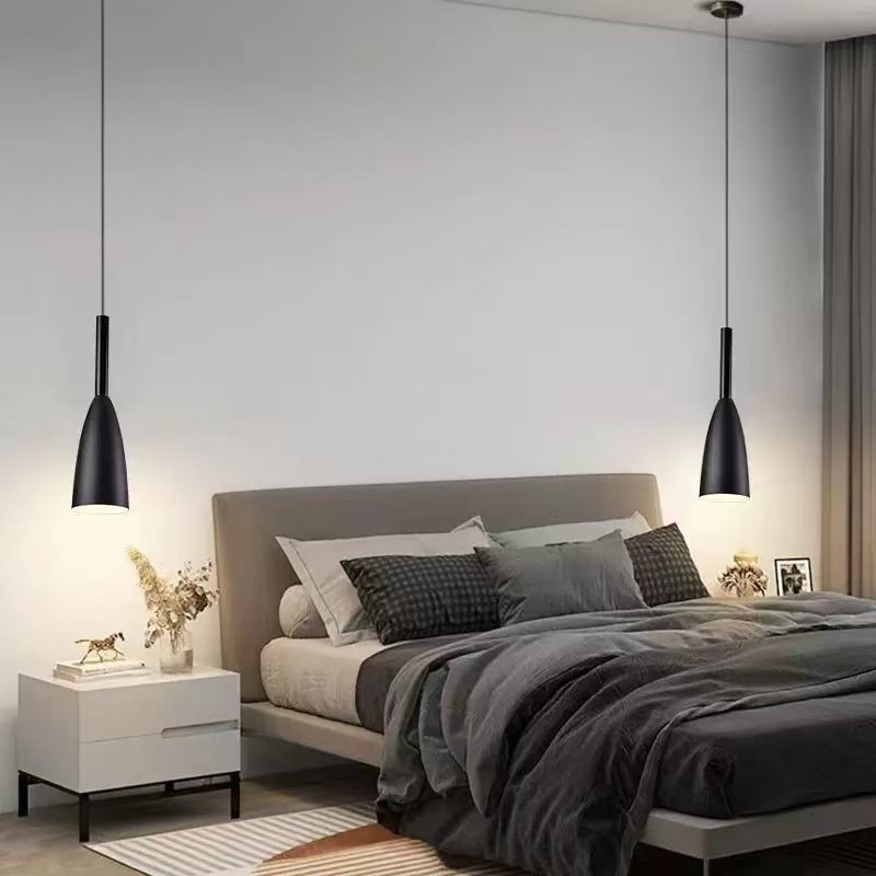 3 single Heads Pendant Lights Industrial Style Restaurant Bar Decorative Led Ceiling Light Living Room Attic Chandelier E27 Bulb