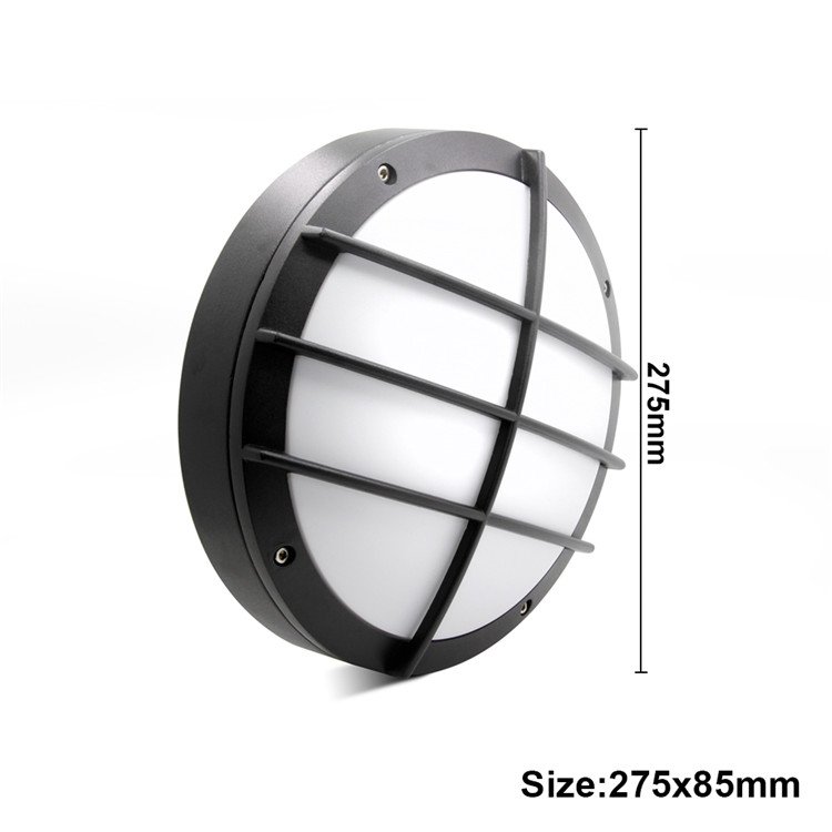 Hot Sale Waterproof IP65 Aluminum Round Waterproof Outdoor Bulkhead Wall Light