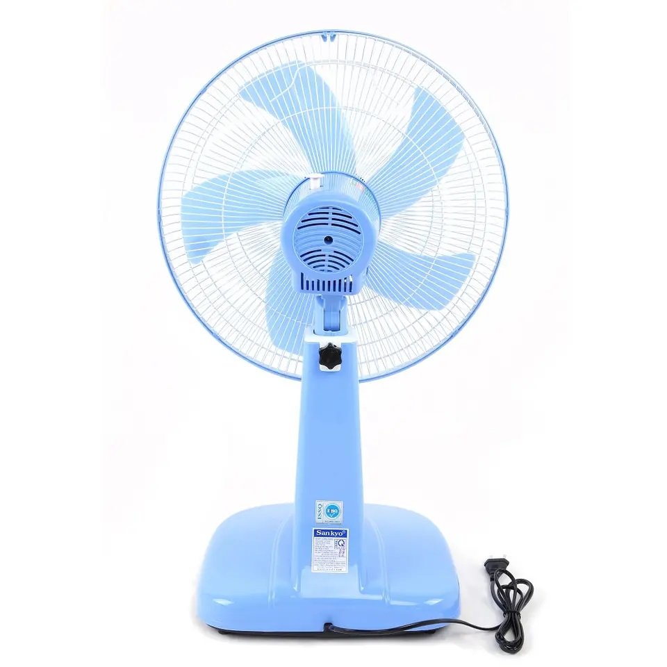 Multicolor 16-Inch Living Fan 100% Copper Motor Plastic Mechanical Control Outdoor Application Ventilation Fan Table Ceiling Box
