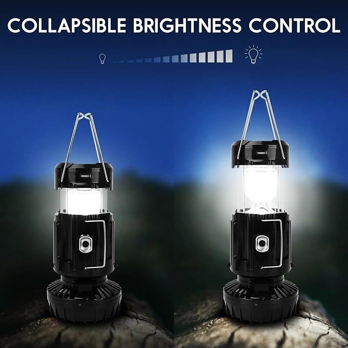 Outdoor Portable Solar Charging Plastic Telescopic USB Rechargeable Solar Folding Led Camping Lantern Light
