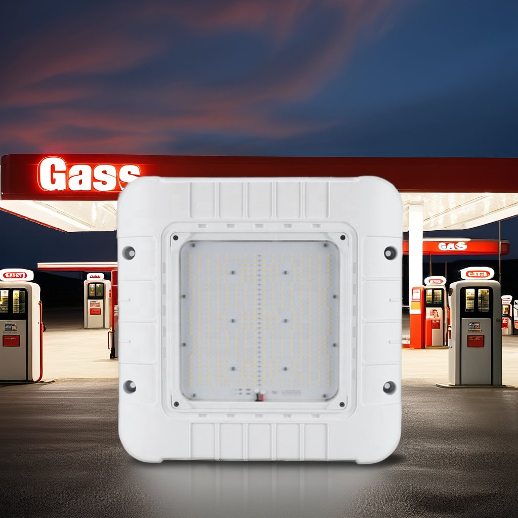 150W parking lot led light anti explosion outdoor waterproof etl approved led canopy light canopy light gas station led