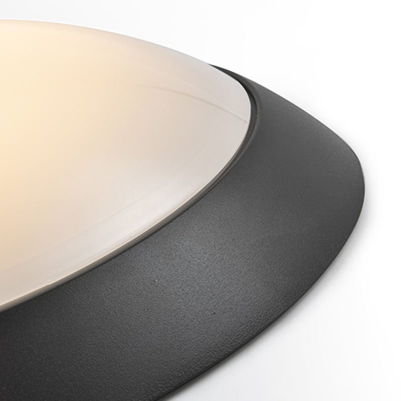 Outdoor IP65 IK10 microwave sensor wall light With emergency function 15W 20W ceiling light