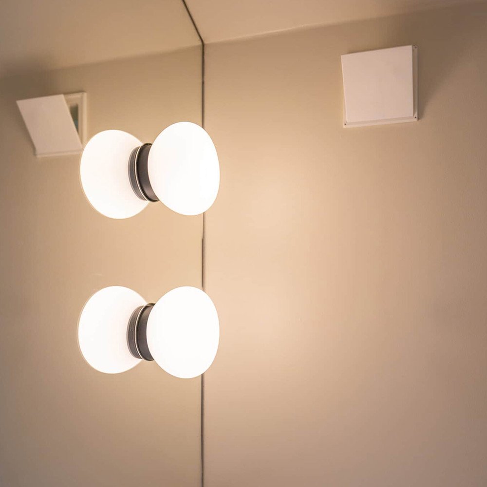 VJC 8W IP54 Surface Egg Outdoor Opal globe for outdoor and indoor use Surface deco light for wall or ceiling led wall light