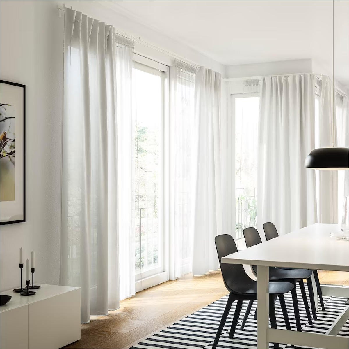 Wholesale Ready Made Curtains With All Size Available / New Design All Solid Color Curtain For Living Room