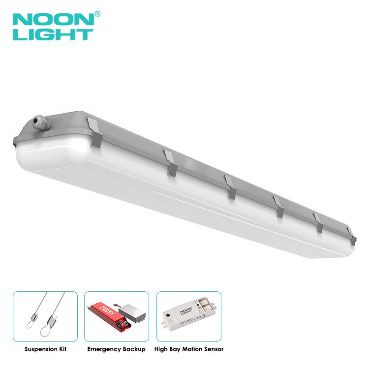 Popular Factory 15w 24w 30w 40w Warehouse Industrial Suspended Ceiling Led Triproof Light Fixture