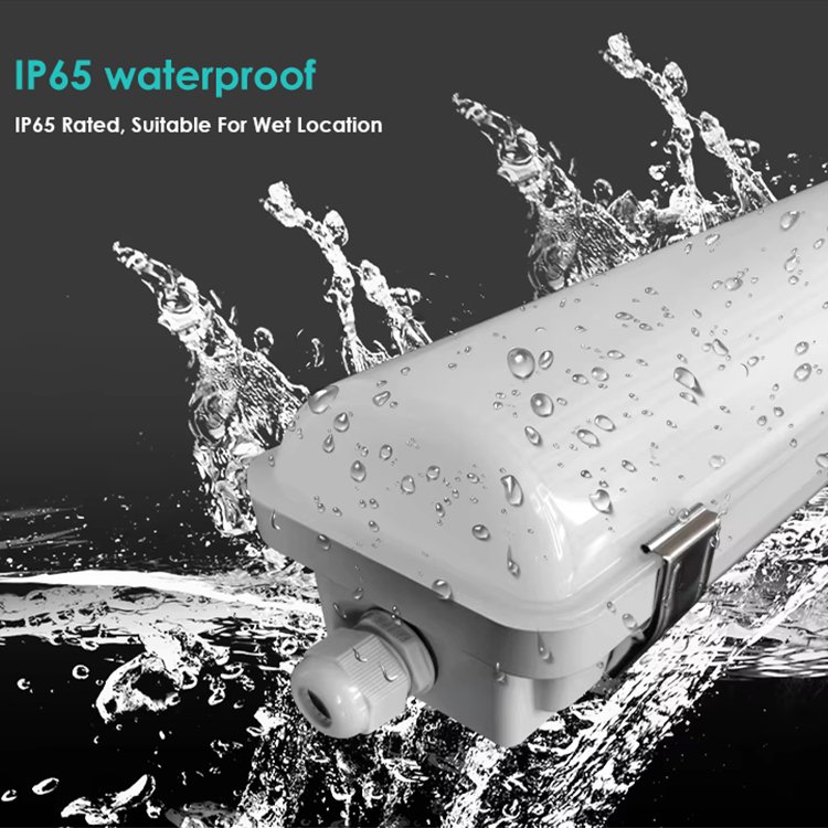Popular Factory 15w 24w 30w 40w Warehouse Industrial Suspended Ceiling Led Triproof Light Fixture