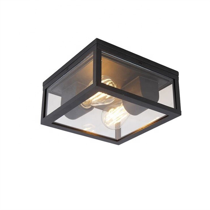 IP65 Outdoor Ceiling Lamp Wall light Surface mounted bulkhead-Die cast aluminum polycarbonate opal diffuser