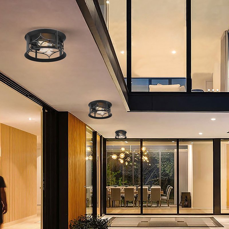 Modern Lantern Pendant Light For High Ceil Style Decoration Chandeliers Glass Pendant Outdoor Light