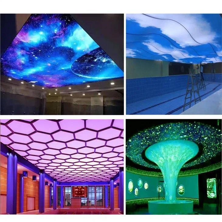 IP68 square RGB module, large outdoor light box, soft film ceiling lighting 24V led modules