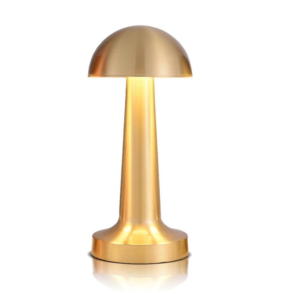 Modern Minimalist Rechargeable Table Lamp Luxury Iron Body with Bar Design for Office Book Room Bedroom Living Room Restaurant