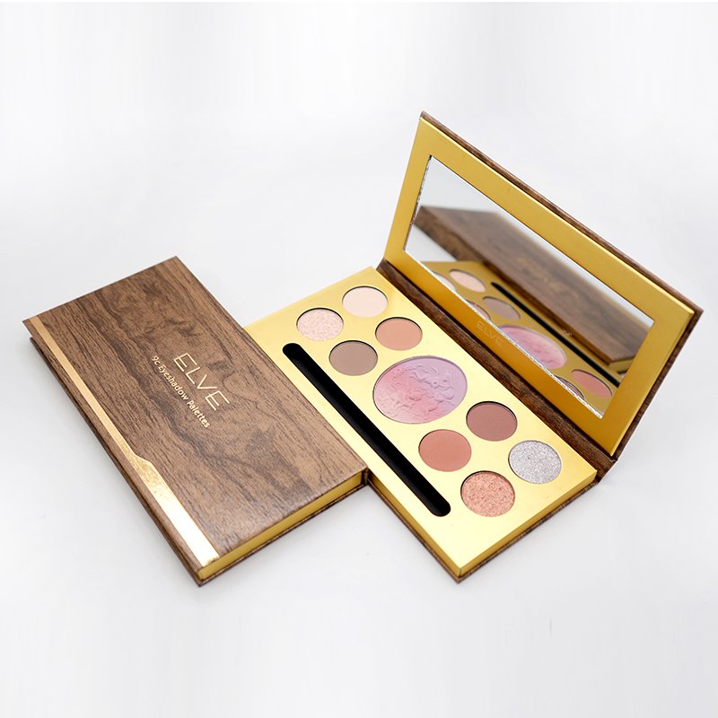 Multi-Color Waterproof Long-Lasting Eyeshadow Palette High-Gloss Matte Glitter Light Skin Tone Custom Sample Support Powder Eye