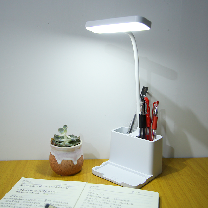 Wholesale Led Book Foldable Wireless Lampe De Cordless Batter Rechargeable Bedside Study Reading Light/Desk Lamp/Table Lamp