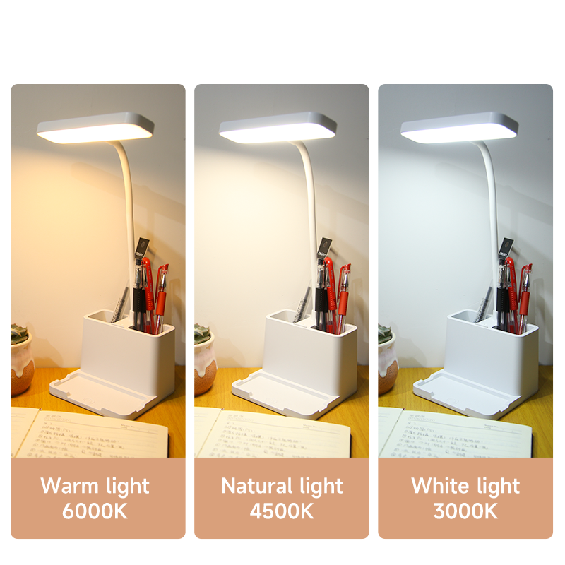Wholesale Led Book Foldable Wireless Lampe De Cordless Batter Rechargeable Bedside Study Reading Light/Desk Lamp/Table Lamp