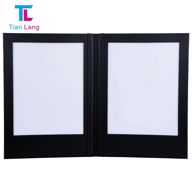 tianlang LED insert menu book frame restaurant menu display luminous advertising file tea single menu book