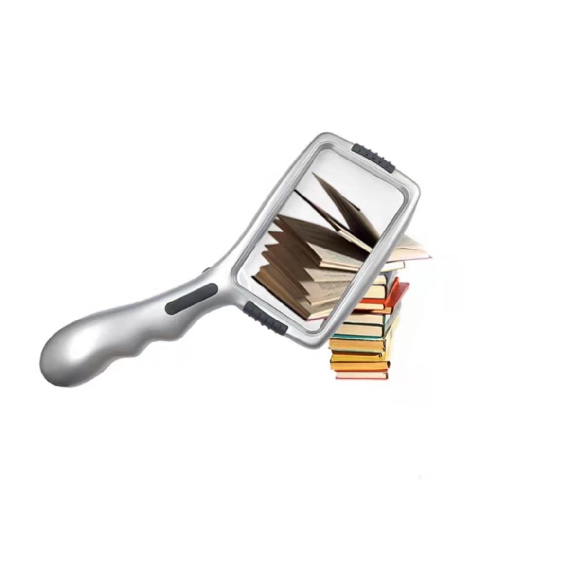 Low Vision Book Reading Magnifying Loupe With Light Manufacturer Portable Magnifying Glass 3x Magnifier Scope