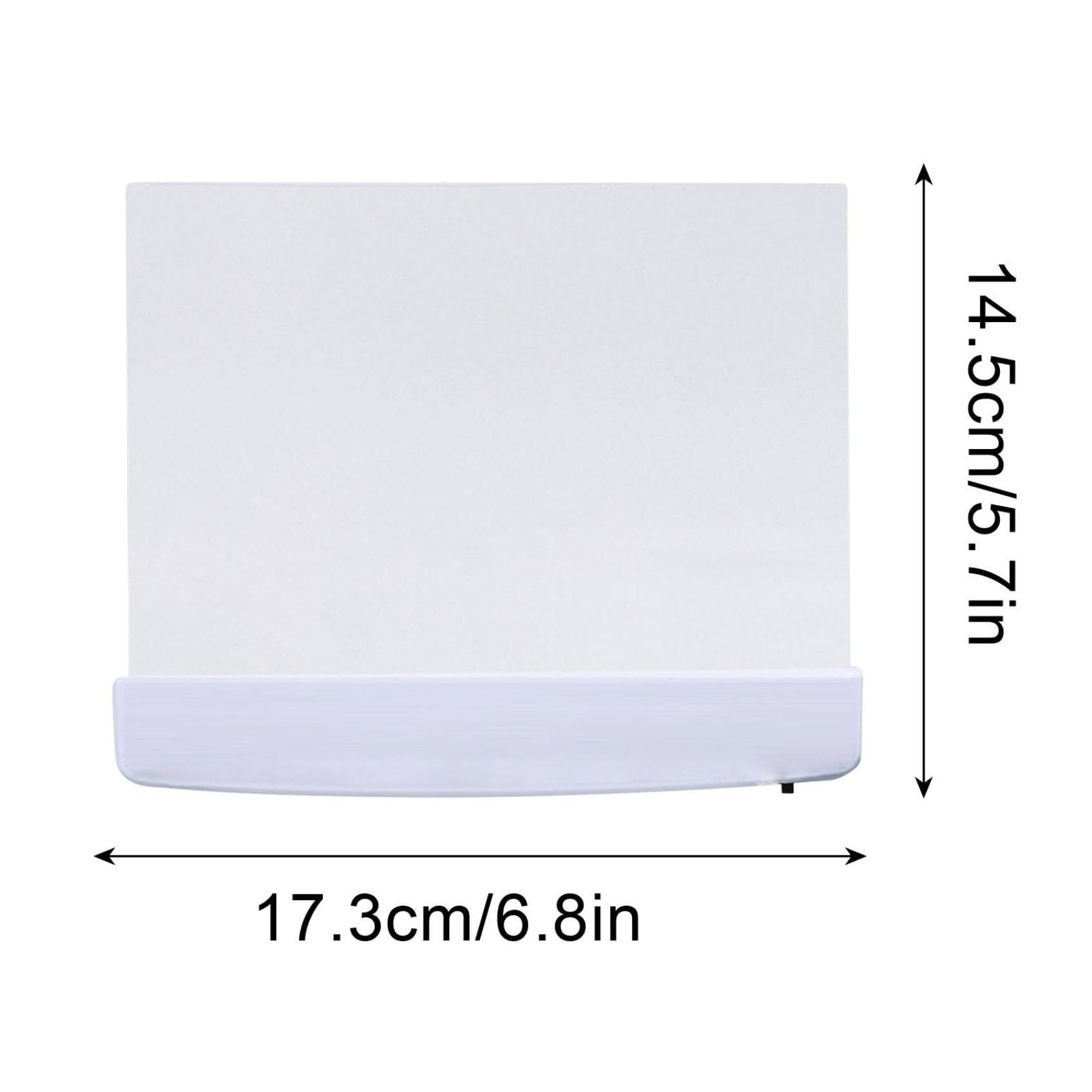 Home Flat Book Lights for Reading at Night in Bed Clear LED Book Page Light Flat Light for Reading in Bed at Night