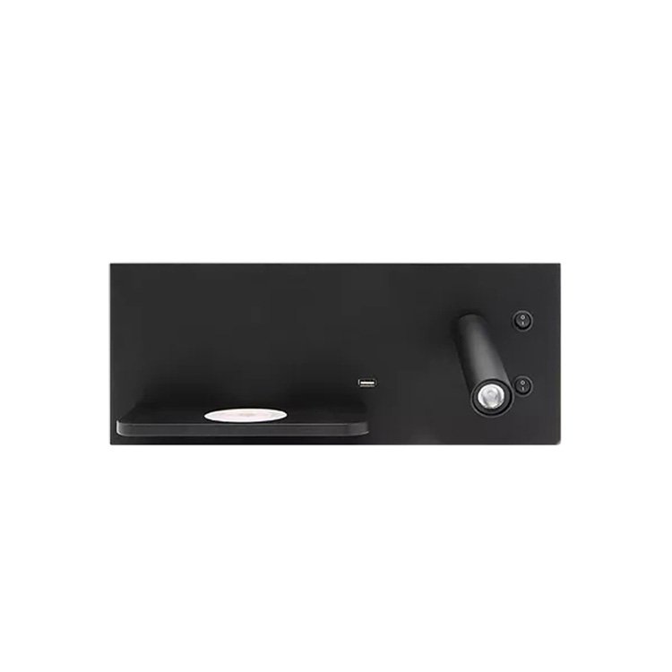 Led Desk Lamp, Wireless Charging With USB, Lamp Can Rotate 360 Degrees Wall lamp