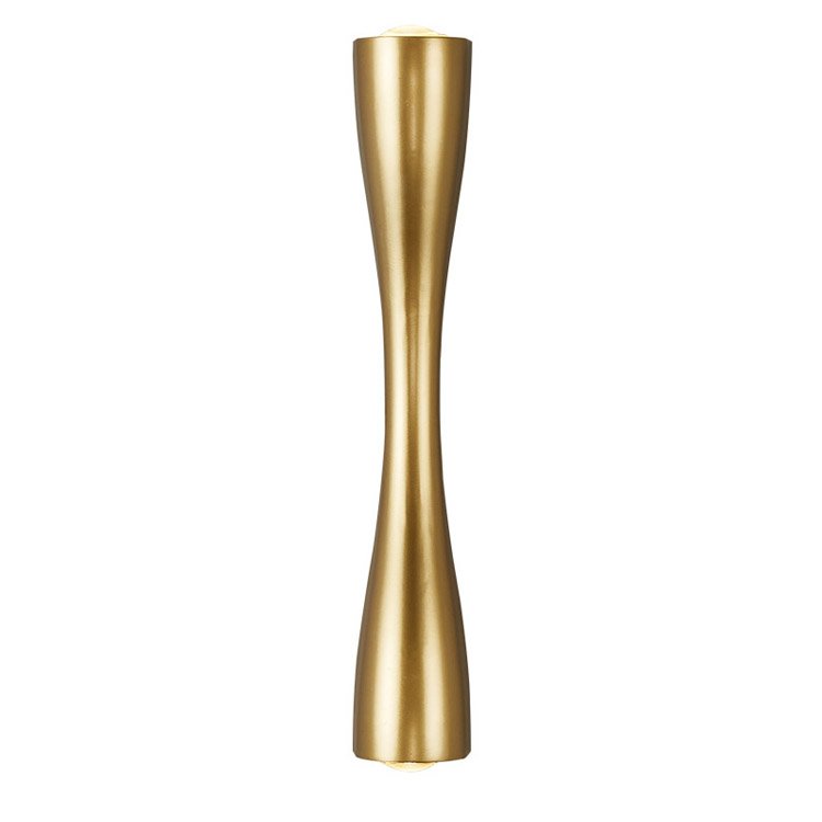 Creative small waist LED decorative wall lamp golden up and down luminous corridor wall spotlights