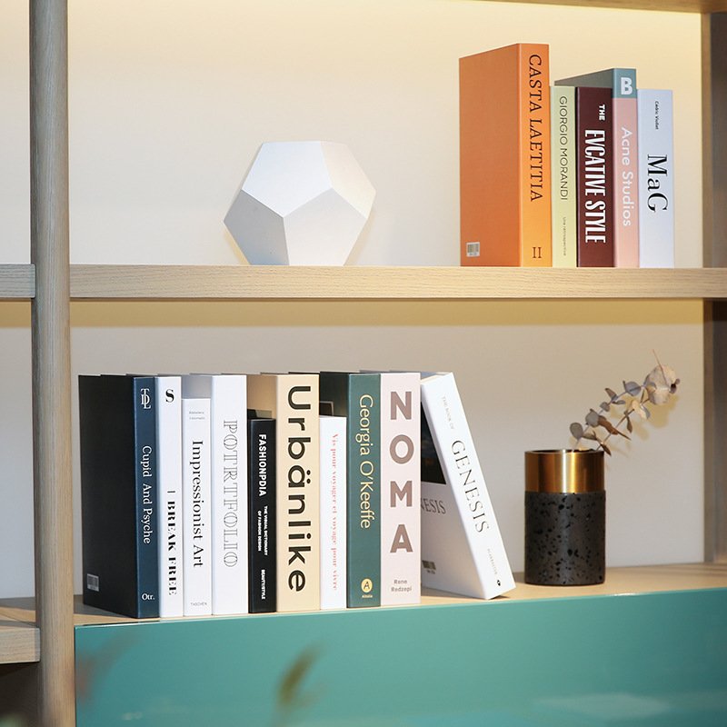 Wholesale Book Shelf Decor caja decoracion de hogar Books Boxes False box Faux Books for Simulation Home Decoration stack