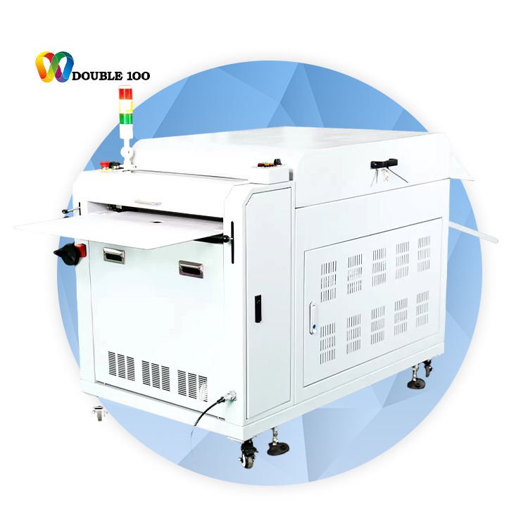 Flood Solventless Uv Varnish Machine For Paper Photo Book Machine Uv Coating Machine