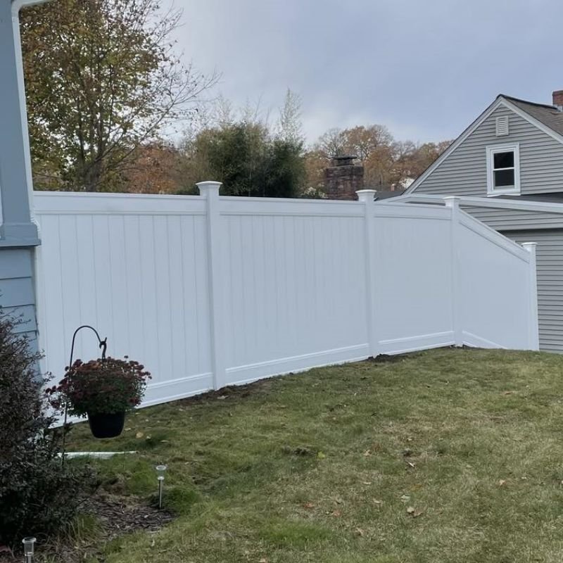 Plastic UV Resistant and Easy to Assemble 6x8 PVC Panel Farm Fence Garden Brand Fencing Trellis New Privacy White vinyl Fence