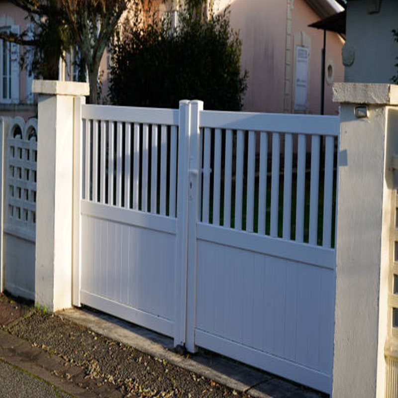 Plastic UV Resistant and Easy to Assemble 6x8 PVC Panel Farm Fence Garden Brand Fencing Trellis New Privacy White vinyl Fence