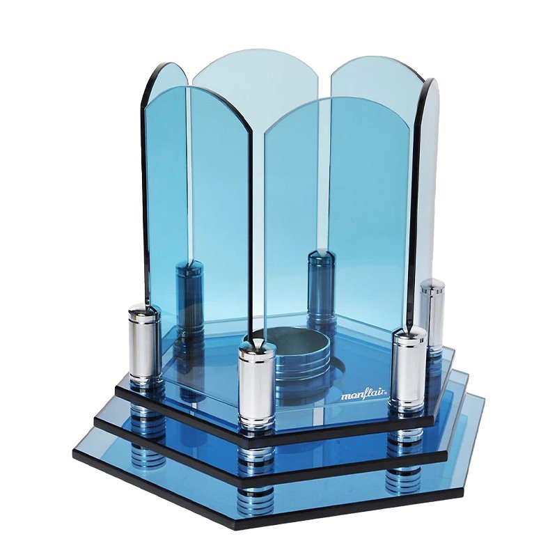 Double Sided Transparent Display With Best Quality Acrylic Showcase Desktop Display