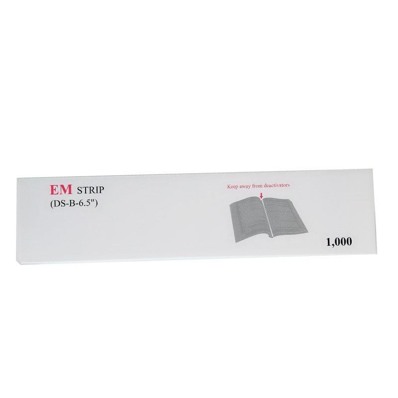 Eas Security Em Label Double Adhesive Sticker Anti Theft Book Em Strip