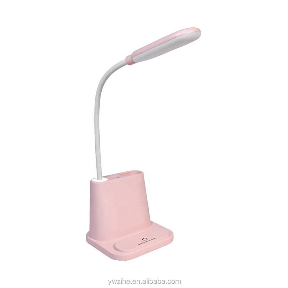 USB Rechargeable LED Desk Lamp Touching Dimming Adjustment Table Lamp for Children Kids Reading Studying Eye Protect Desk Lamp