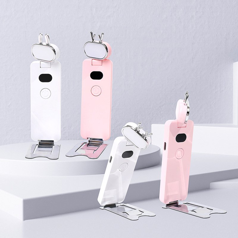 New cute pet reading book Clip lamp usb mini rechargeable night light desk lamp eye protection portable folding pocket book lamp