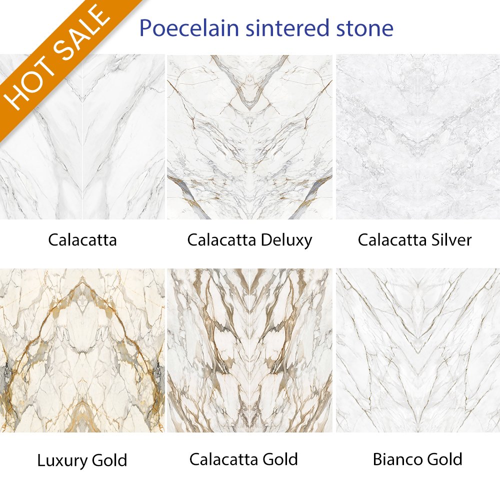 Wholesale silky surface statuario white large format porcelain tiles 3200*1600*12mm large size porcelain slab