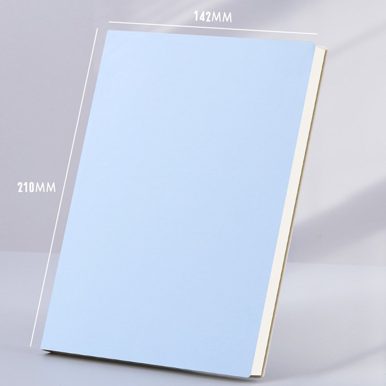 Custom Office School Supplies Colorful PU Leather Soft Cover A5 Student book Diary Notebook