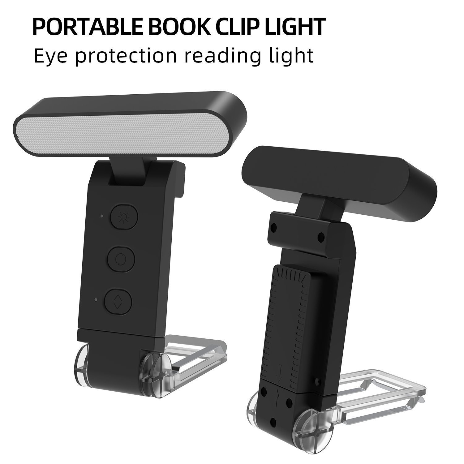 LED light built-in lithium battery book holder light night light book use can