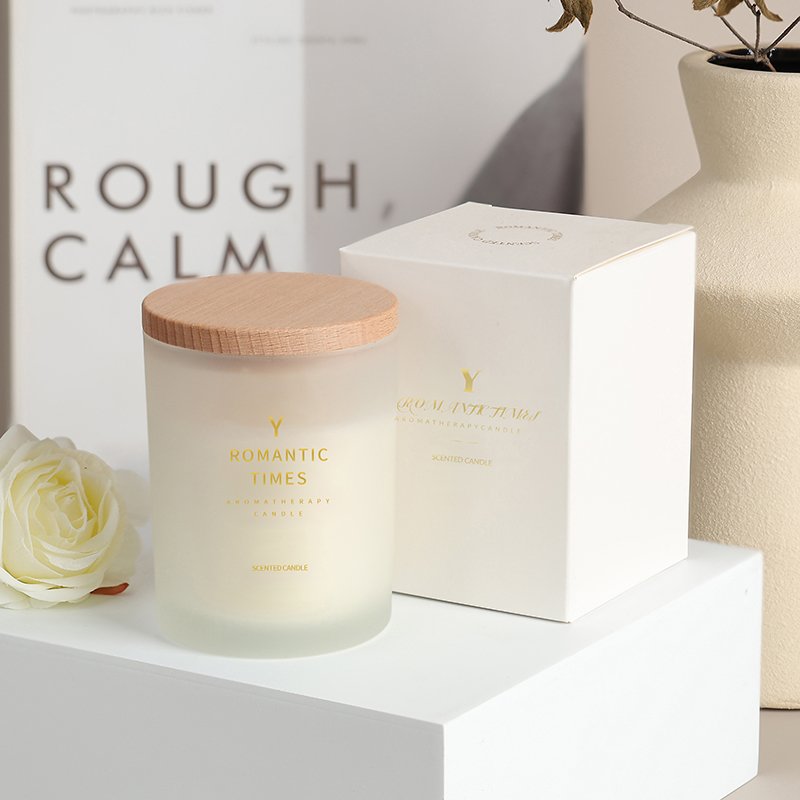 Factory Directly Supplies Aromatherapy Candle Private Label Organic Unique Other Scented Candles With Wooden Lid