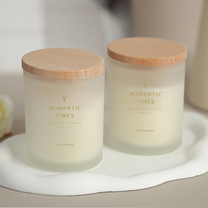 Factory Directly Supplies Aromatherapy Candle Private Label Organic Unique Other Scented Candles With Wooden Lid