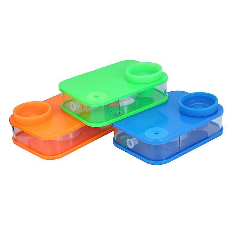 Wholesale Narguile Acrylic Portable LED Hookah Set Square Hookah Shisha Box With LED Chicha Sheesha Book Hookah