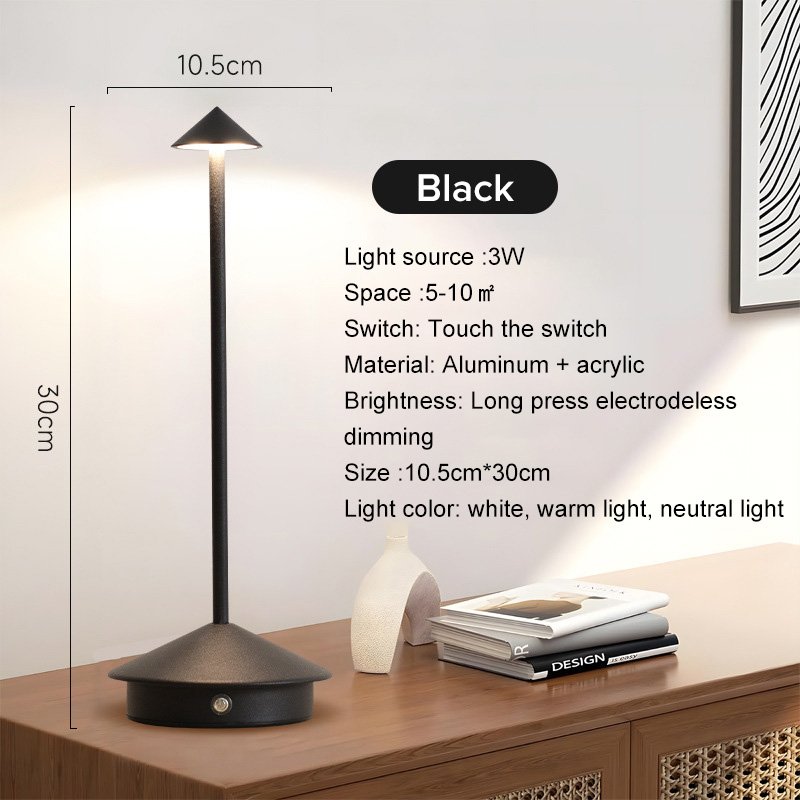 Night Light Designer Table Light Bedside Office Decor Modern Minimalist Office Book Room Table Lamp