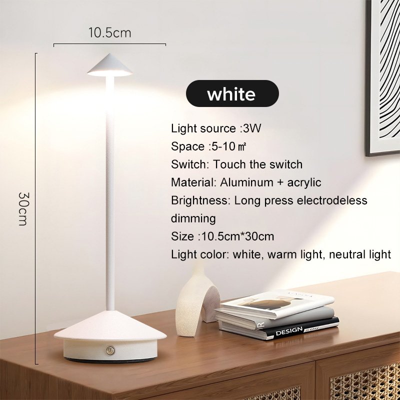 Night Light Designer Table Light Bedside Office Decor Modern Minimalist Office Book Room Table Lamp