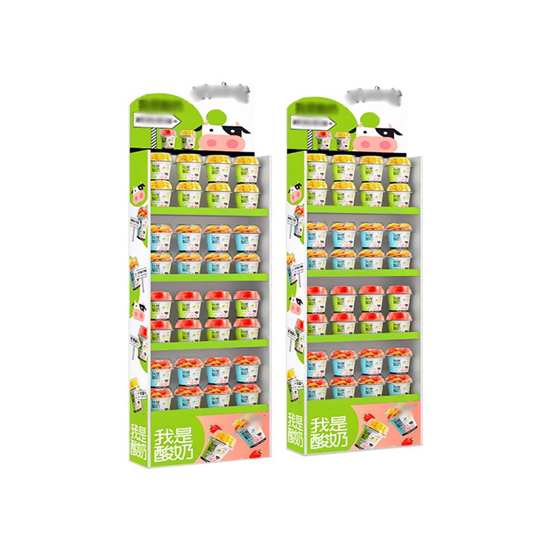 Advertising Pop PVC Foam Cardboard Display Small Floor Display Stand Rack