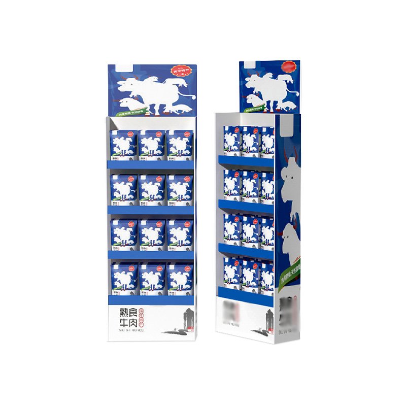 Advertising Pop PVC Foam Cardboard Display Small Floor Display Stand Rack