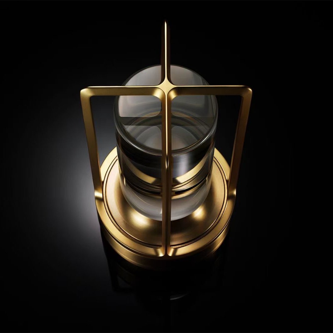 High Quality Battery Restaurant Decor luxury hotel Portable Touch Retro Rechargeable Electroplating Gold LED Table Lamp Cordless